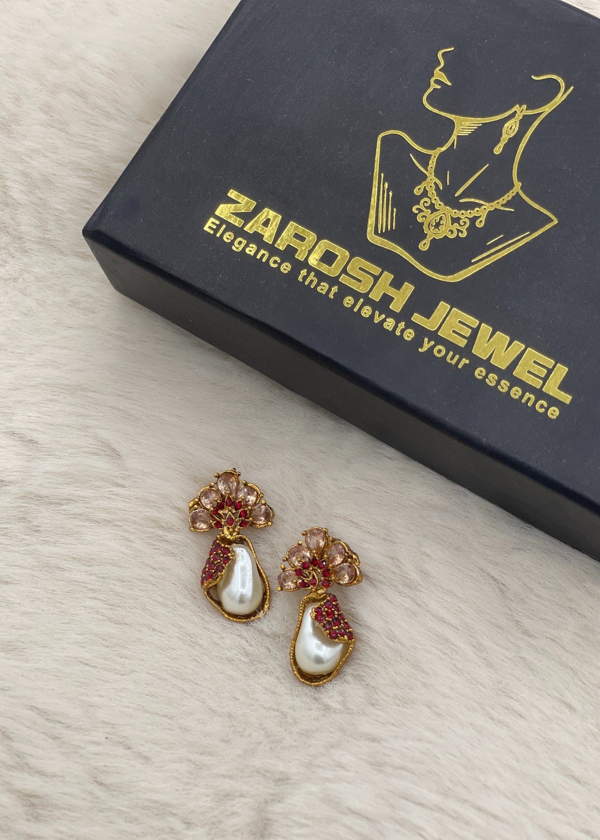 Shop the Hina Sahara Earrings from Zarosh Jewel