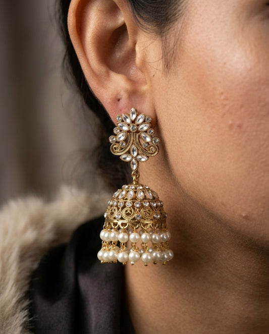 Hoorain Sahara Earrings by Zarosh Jewel
