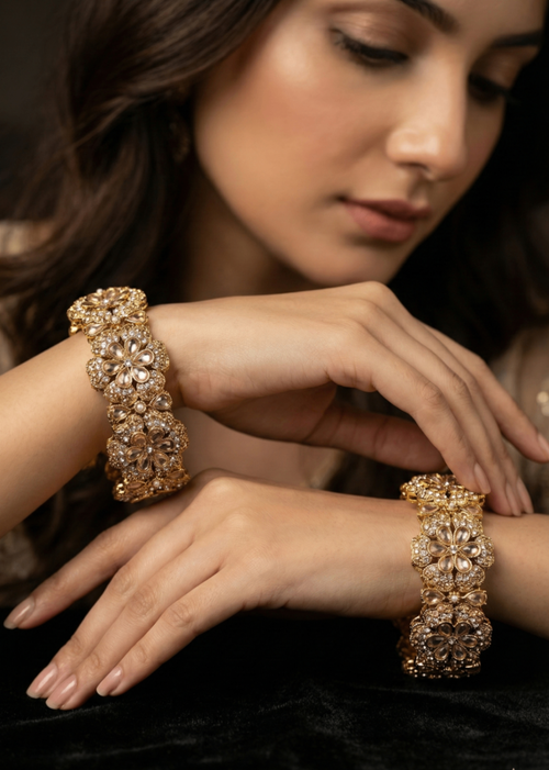 Shop the Hooram Openable Bangles from Zarosh Jewel