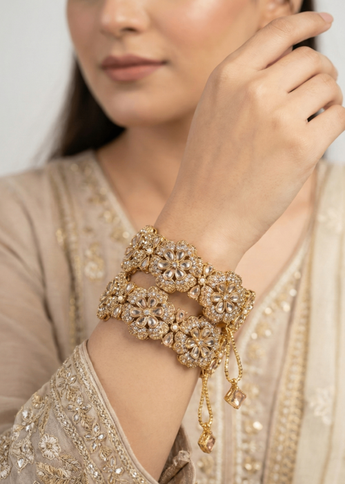 Shop the Hooram Openable Bangles from Zarosh Jewel