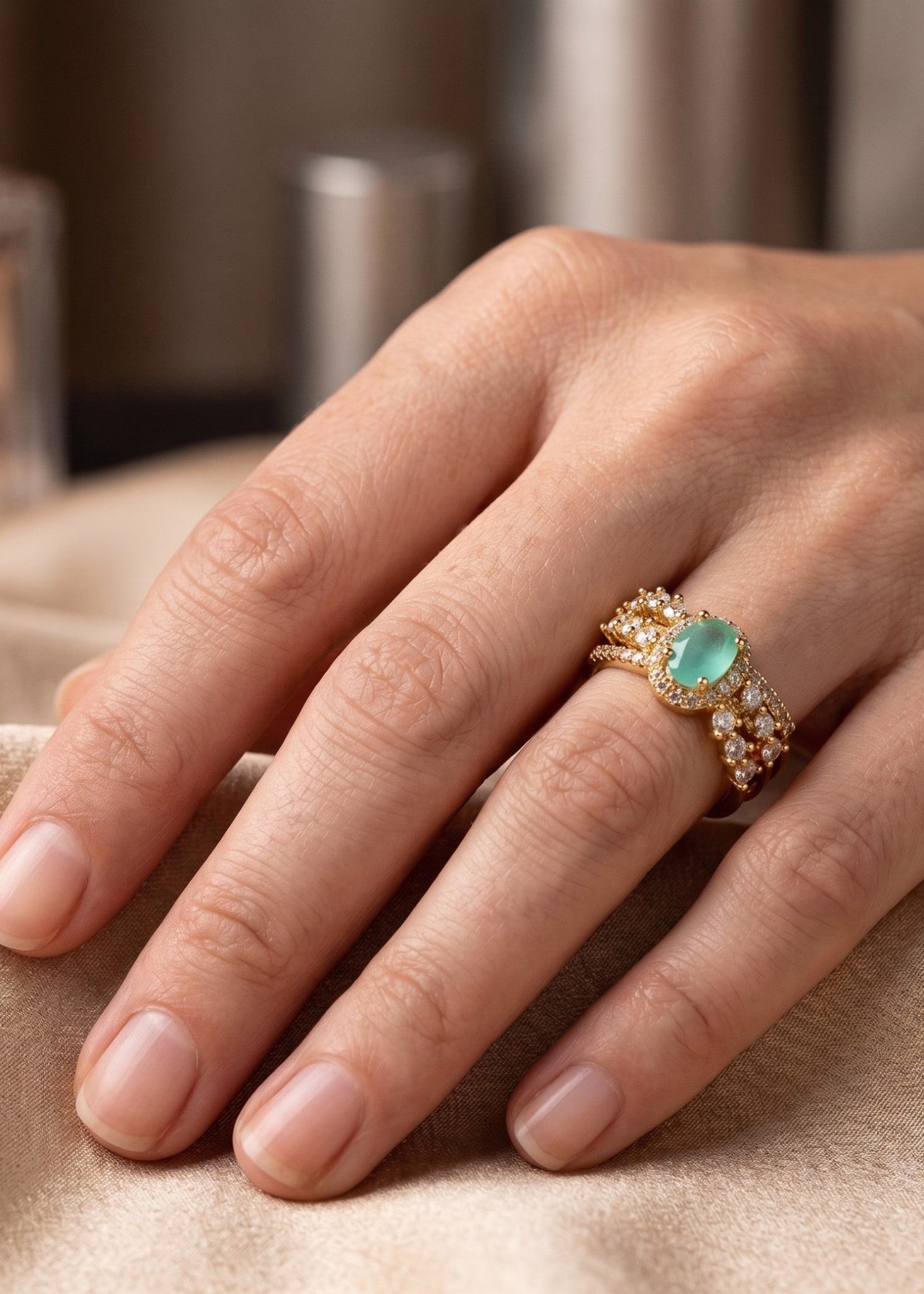 Hoornain Ring by Zarosh Jewel