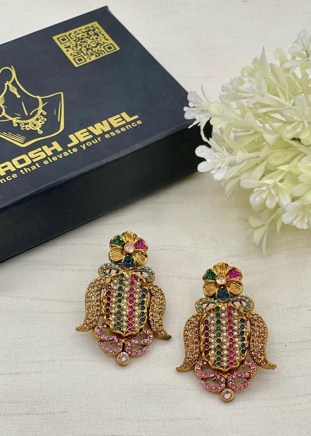 Shop the Huda Earring from Zarosh Jewel