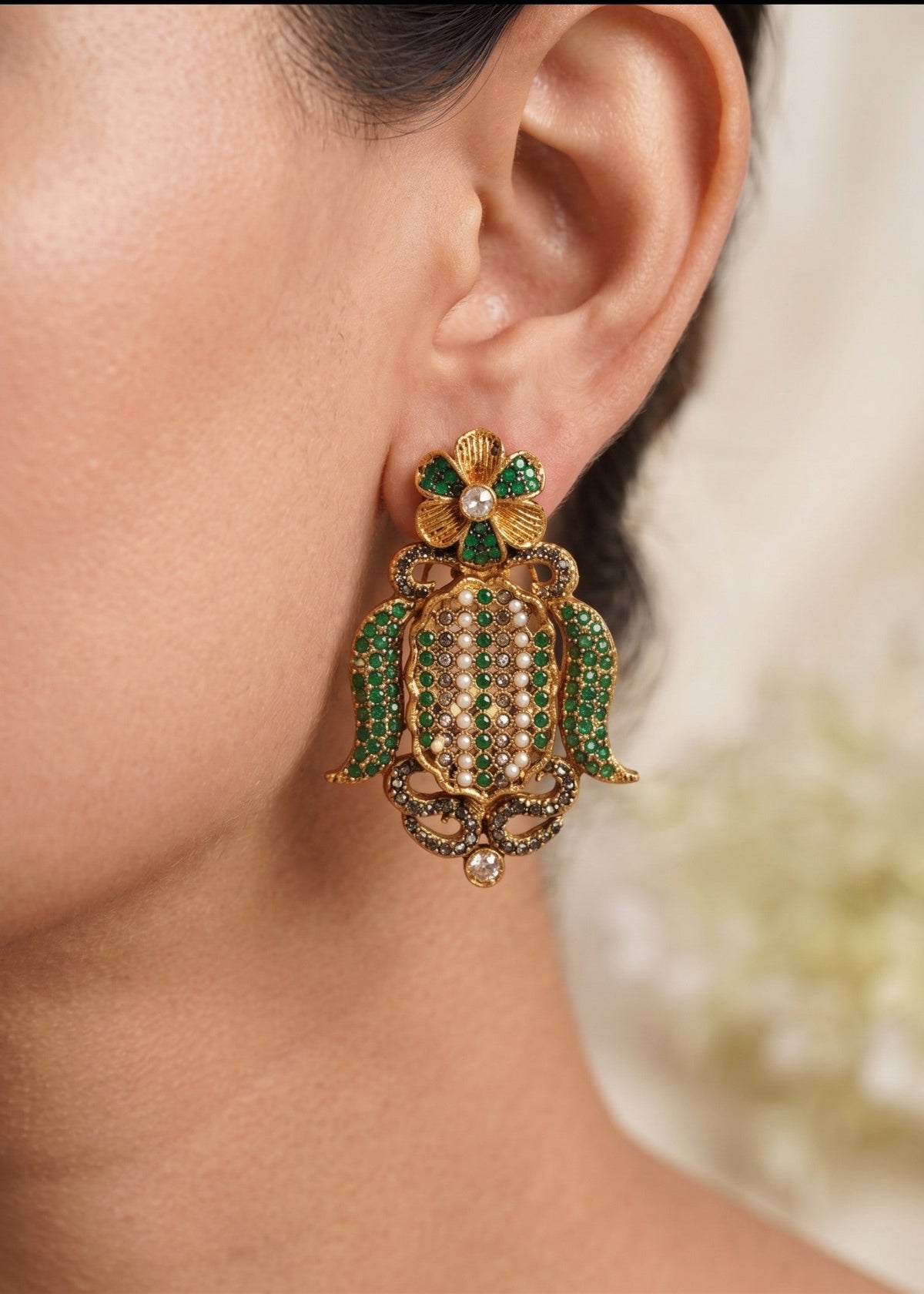 Shop the Huda Earring from Zarosh Jewel
