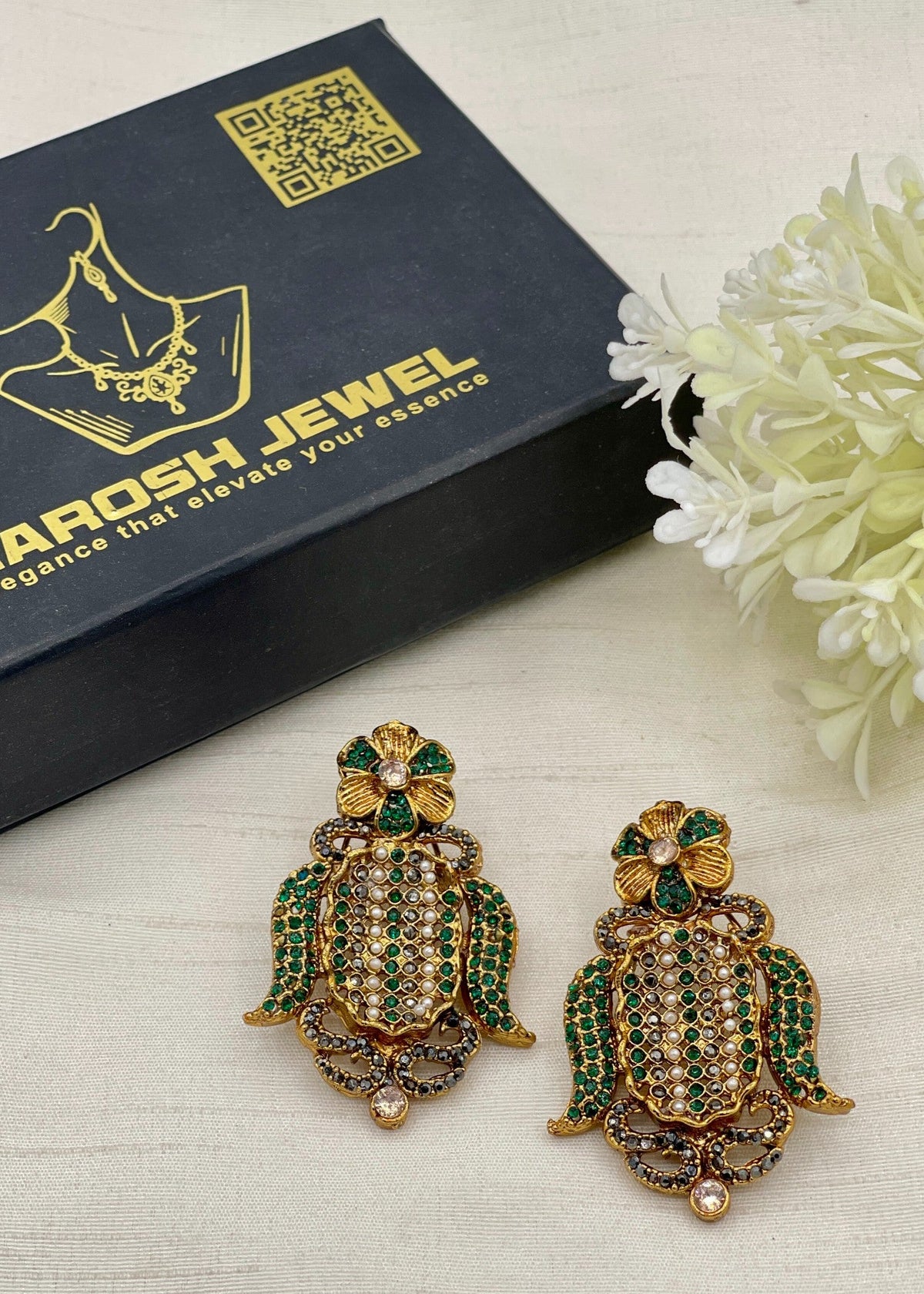Shop the Huda Earring from Zarosh Jewel