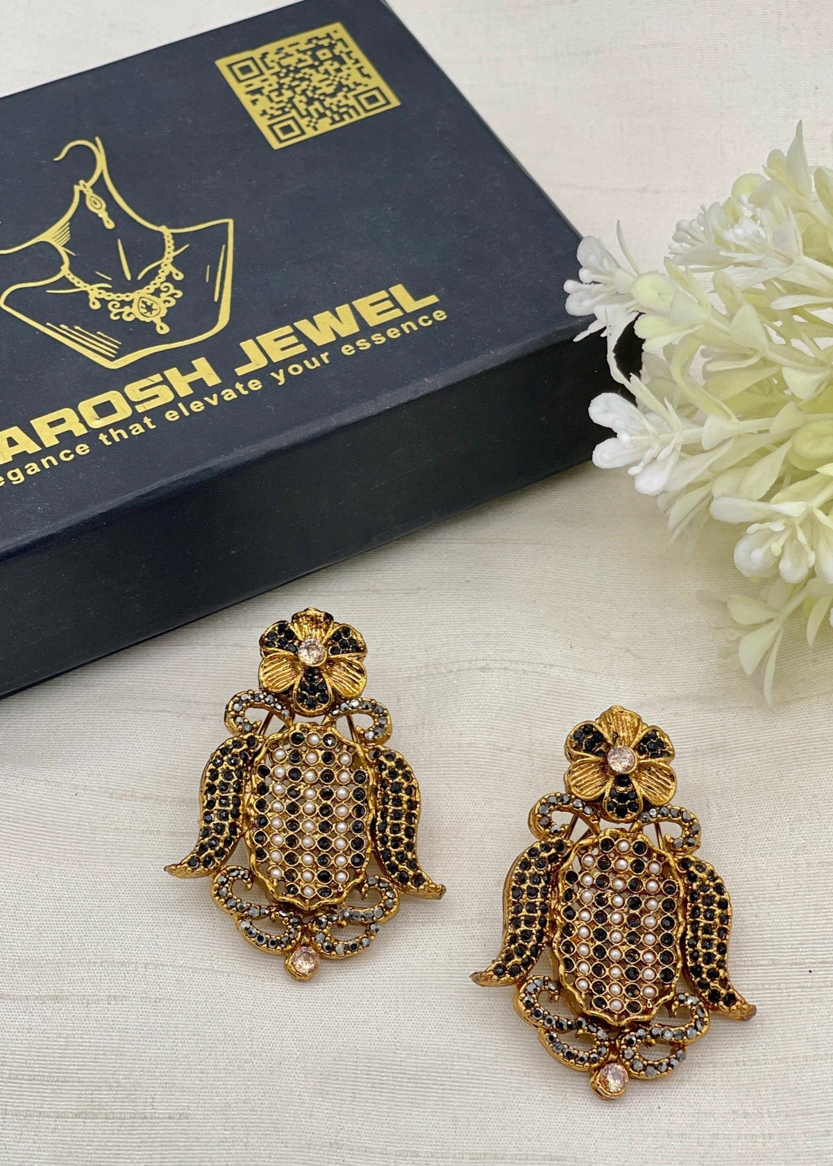 Shop the Huda Earring from Zarosh Jewel