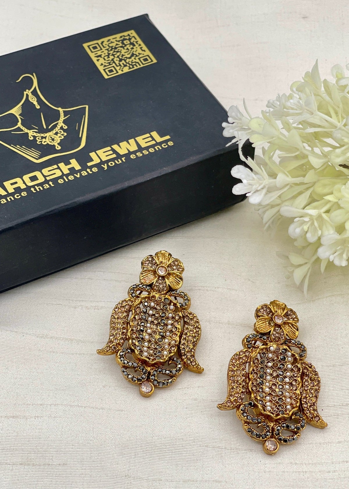 Shop the Huda Earring from Zarosh Jewel
