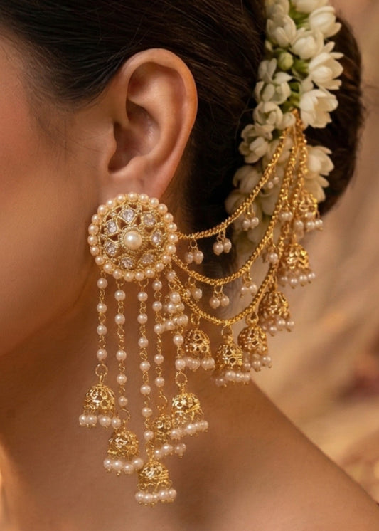 Iffat Earrings by Zarosh Jewel