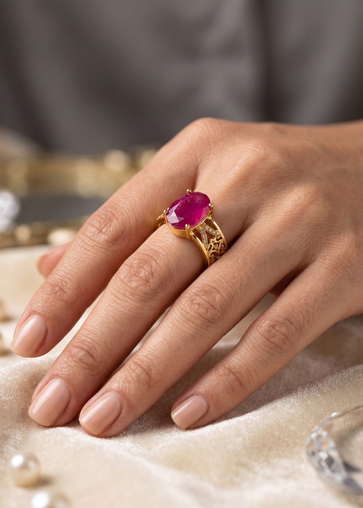 Shop the Iman Ring from Zarosh Jewel