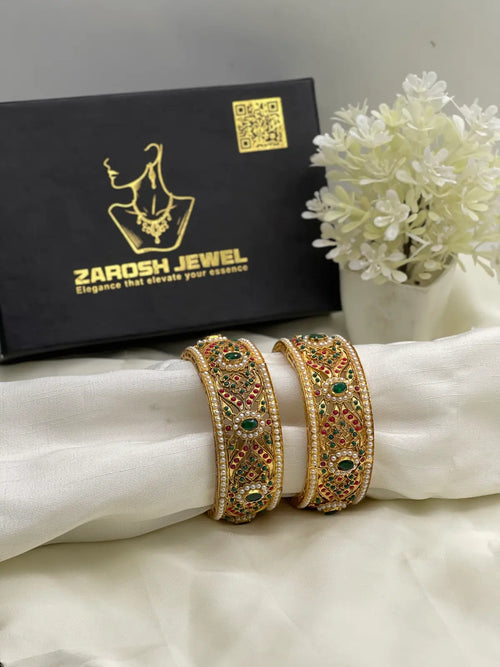 Regal Adjustable Kada | Zarosh Jewel