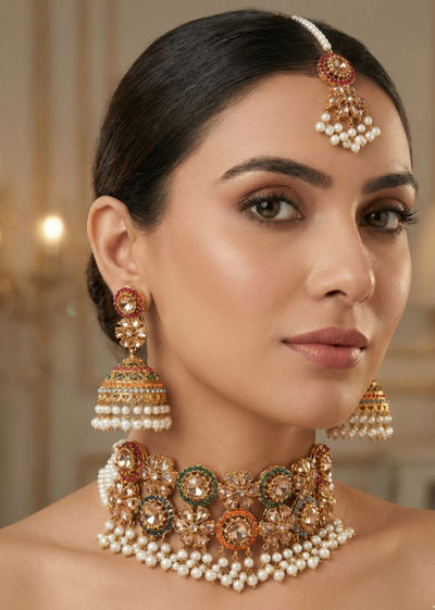 Imperial Choker Set by Zarosh Jewel