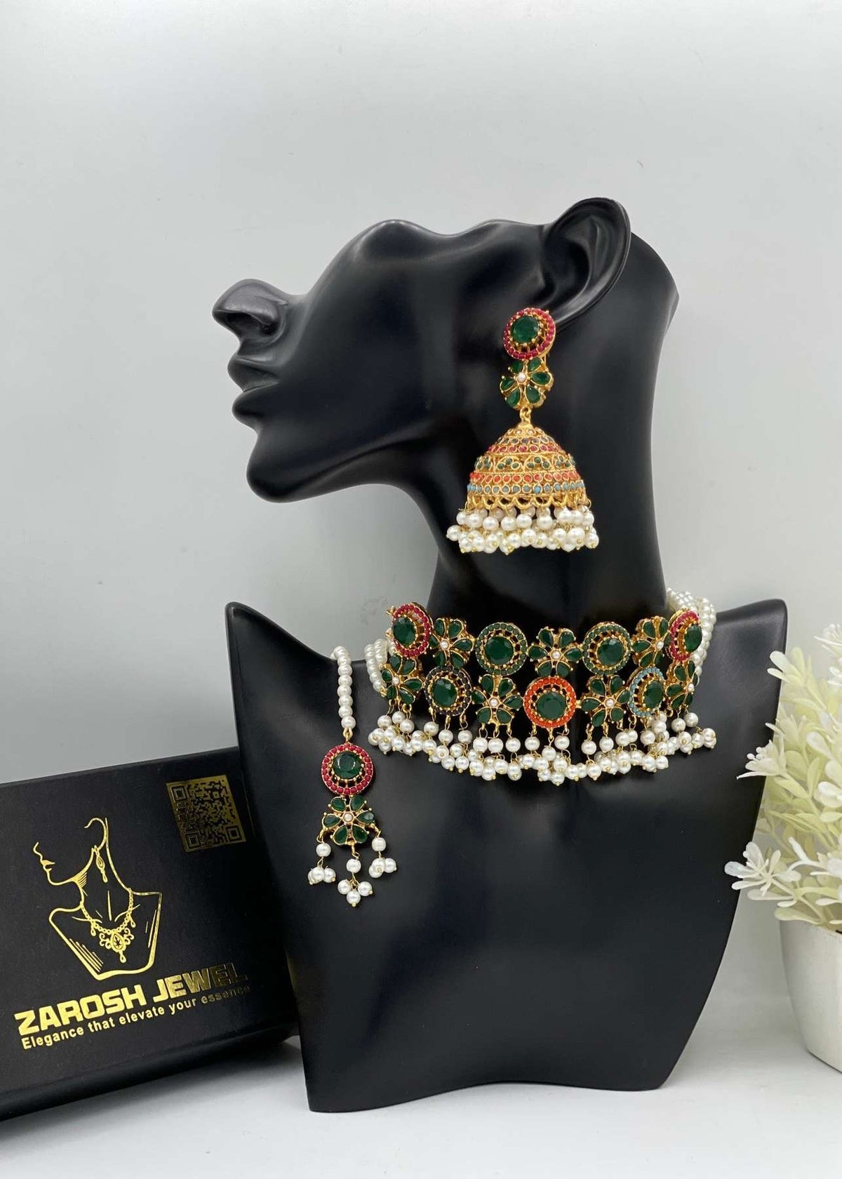 Shop the Imperial Choker Set from Zarosh Jewel