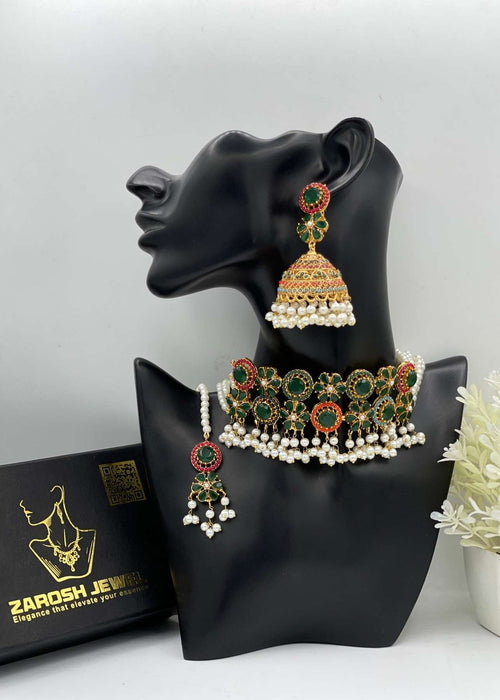Shop the Imperial Choker Set from Zarosh Jewel