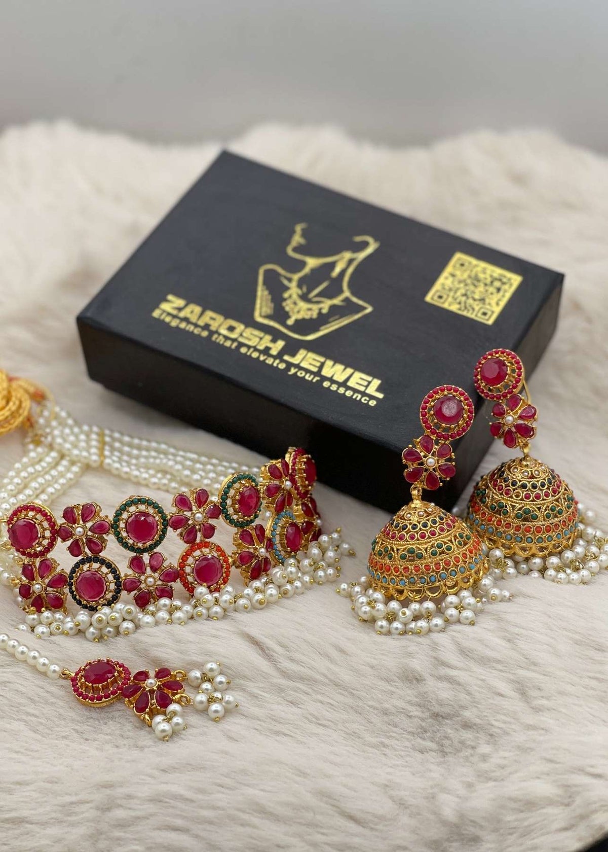 Shop the Imperial Choker Set from Zarosh Jewel