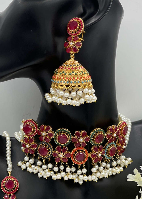 Shop the Imperial Choker Set from Zarosh Jewel