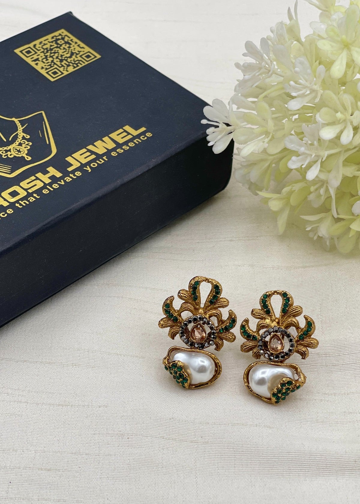 Shop the Inas Premium Earring from Zarosh Jewel