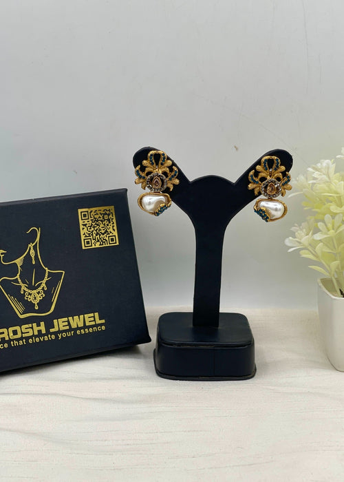 Shop the Inas Premium Earring from Zarosh Jewel