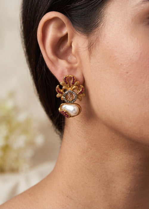 Shop the Inas Premium Earring from Zarosh Jewel