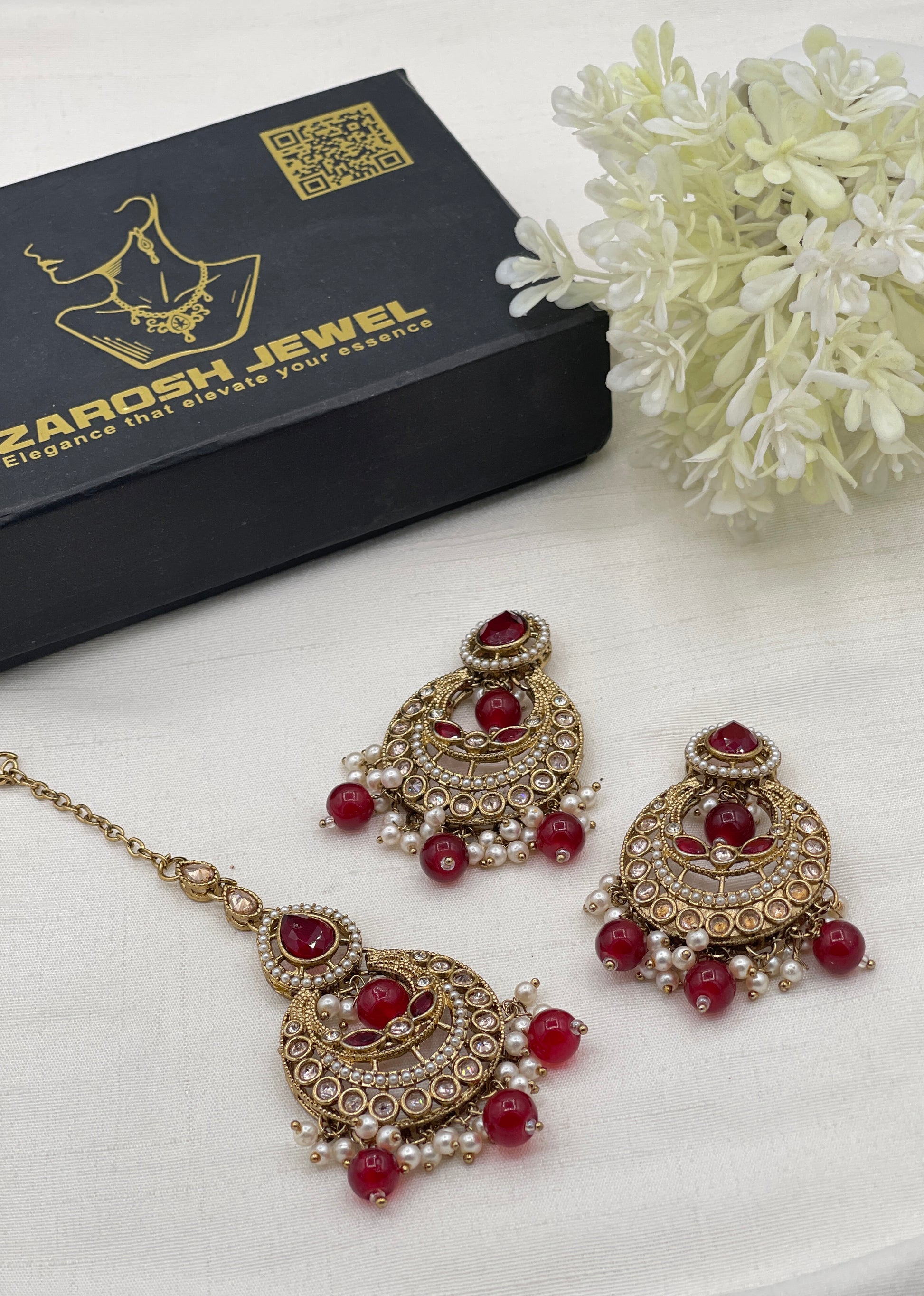 Inshirah Heritage Earring Tikka