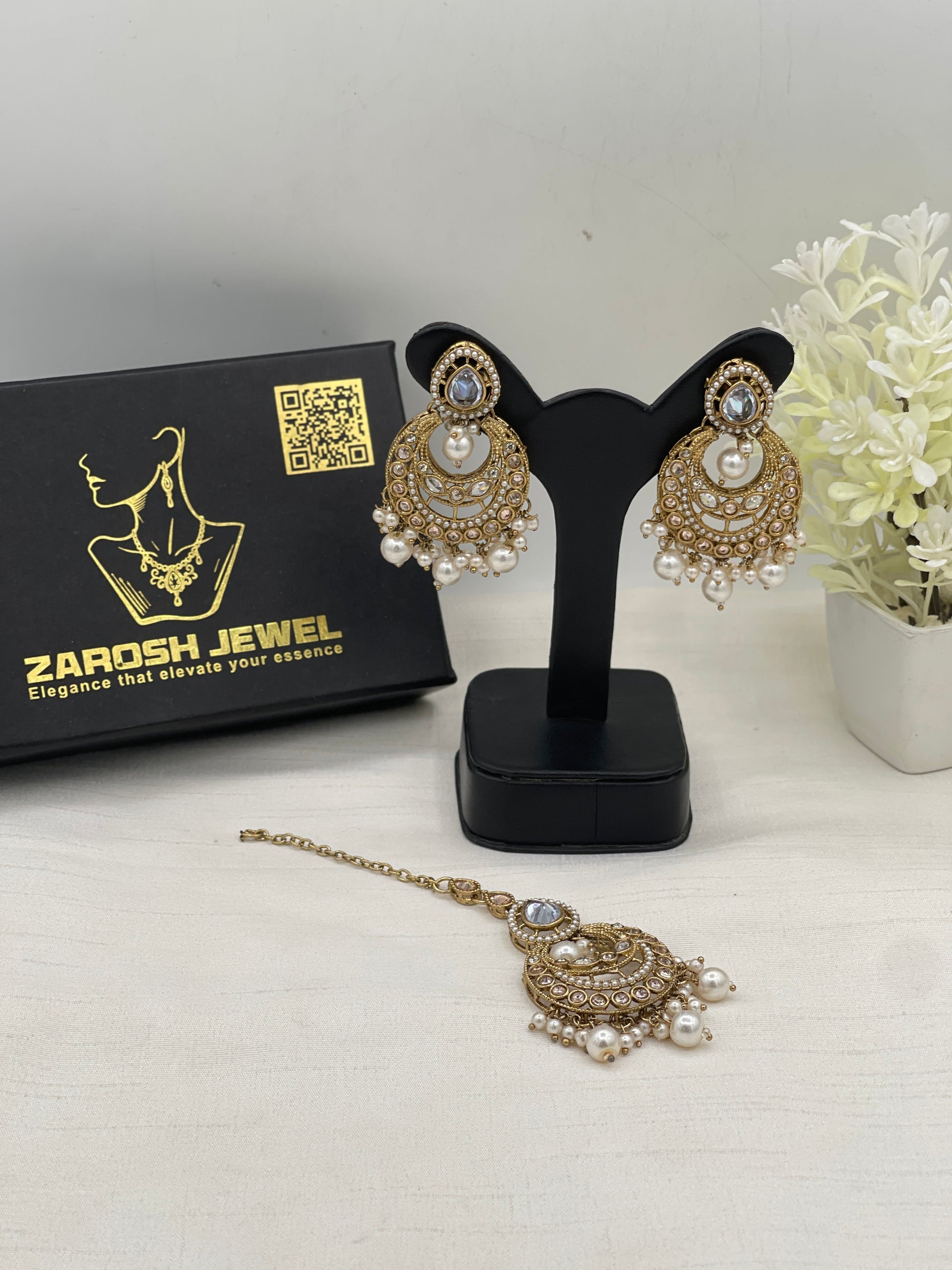 Inshirah Heritage Earring Tikka