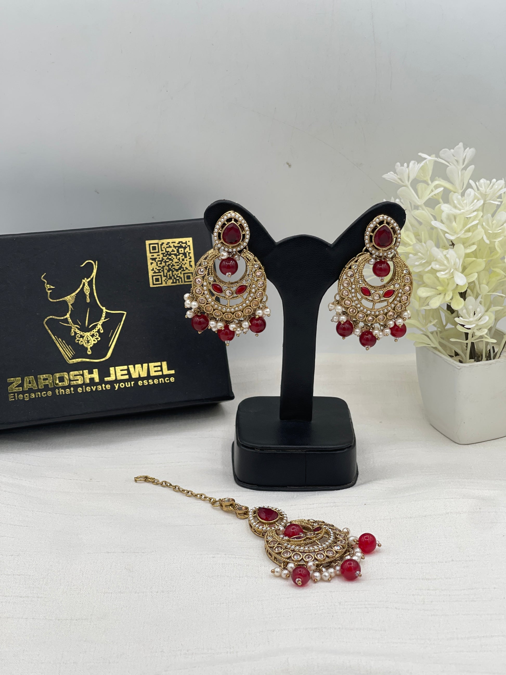 Inshirah Heritage Earring Tikka