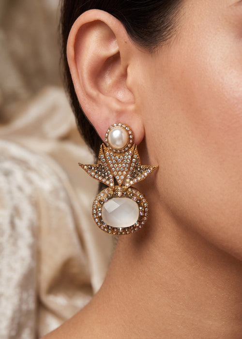 Shop the Intisar Earrings from Zarosh Jewel