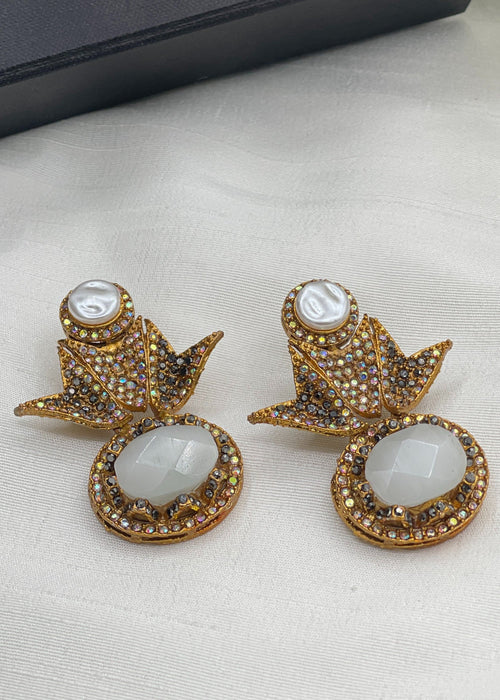 Shop the Intisar Earrings from Zarosh Jewel