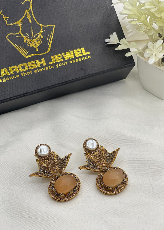 Shop the Intisar Earrings from Zarosh Jewel