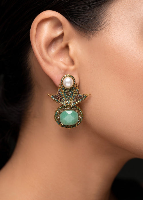 Shop the Intisar Earrings from Zarosh Jewel