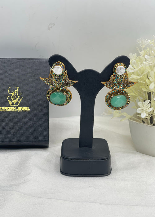 Shop the Intisar Earrings from Zarosh Jewel