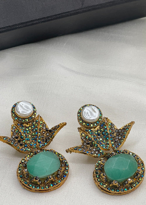 Shop the Intisar Earrings from Zarosh Jewel