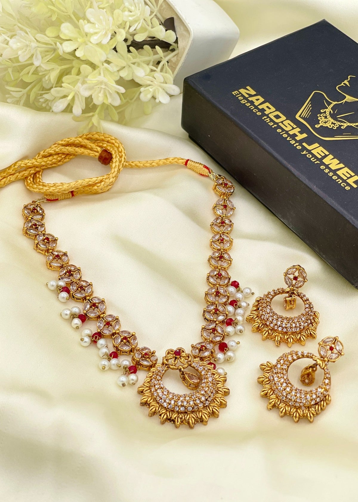 Shop the Isla Necklace Set from Zarosh Jewel