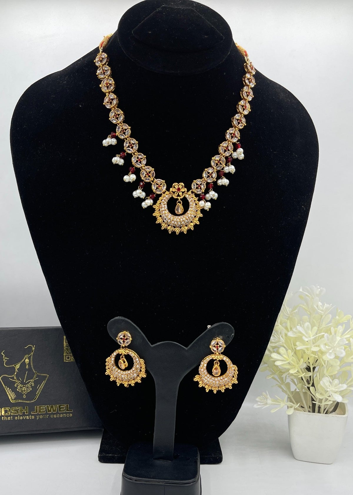 Shop the Isla Necklace Set from Zarosh Jewel