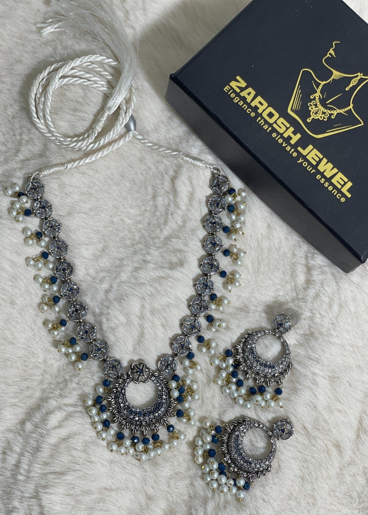 Shop the Isla Necklace Set from Zarosh Jewel