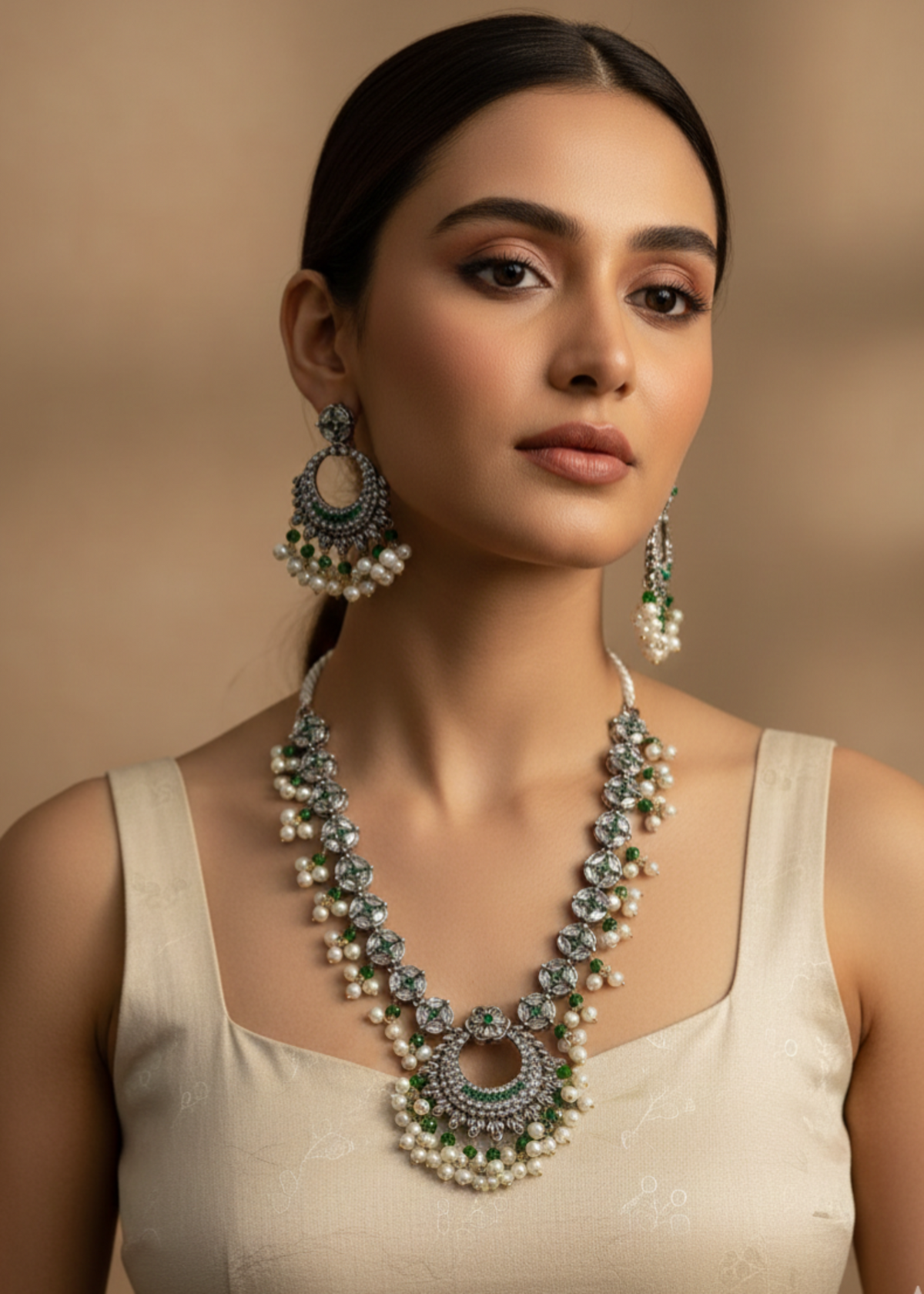 Shop the Isla Necklace Set from Zarosh Jewel