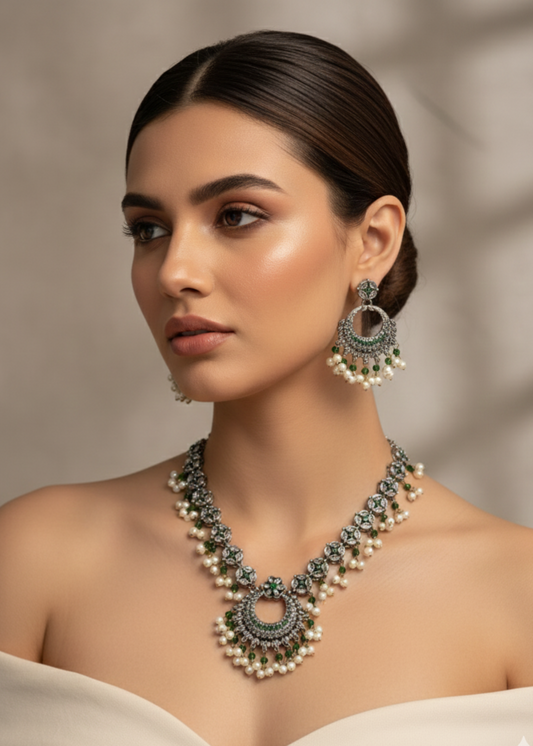 Shop the Isla Necklace Set from Zarosh Jewel