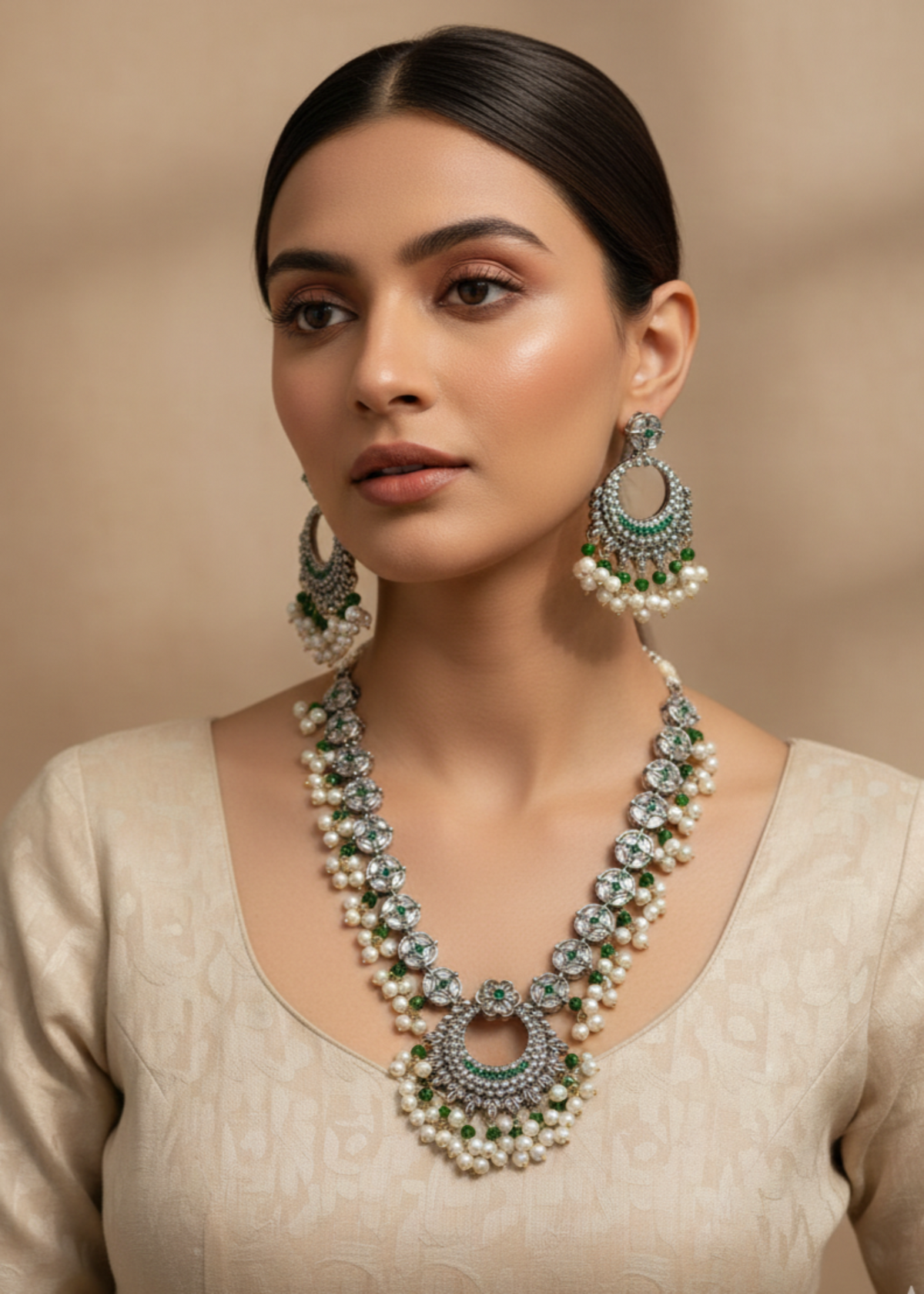 Shop the Isla Necklace Set from Zarosh Jewel