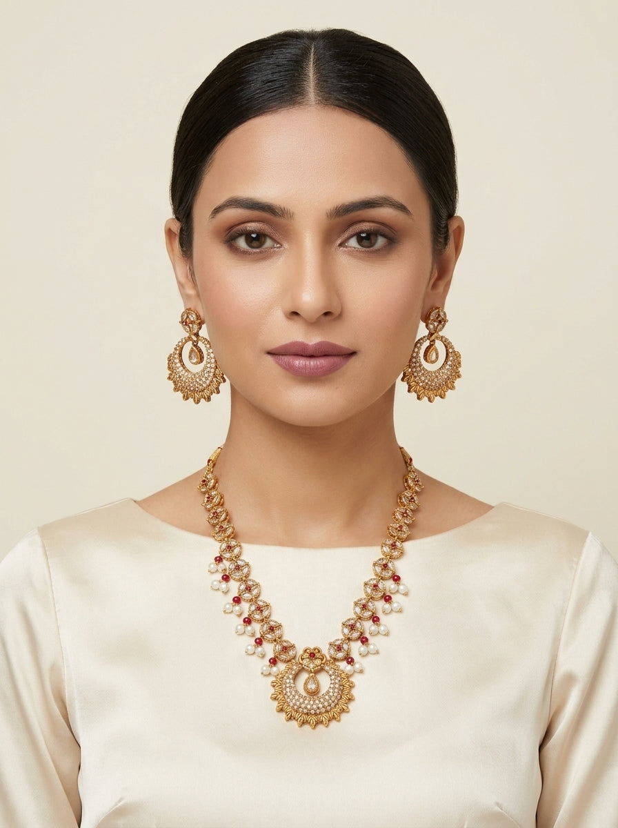 Shop the Isla Necklace Set from Zarosh Jewel