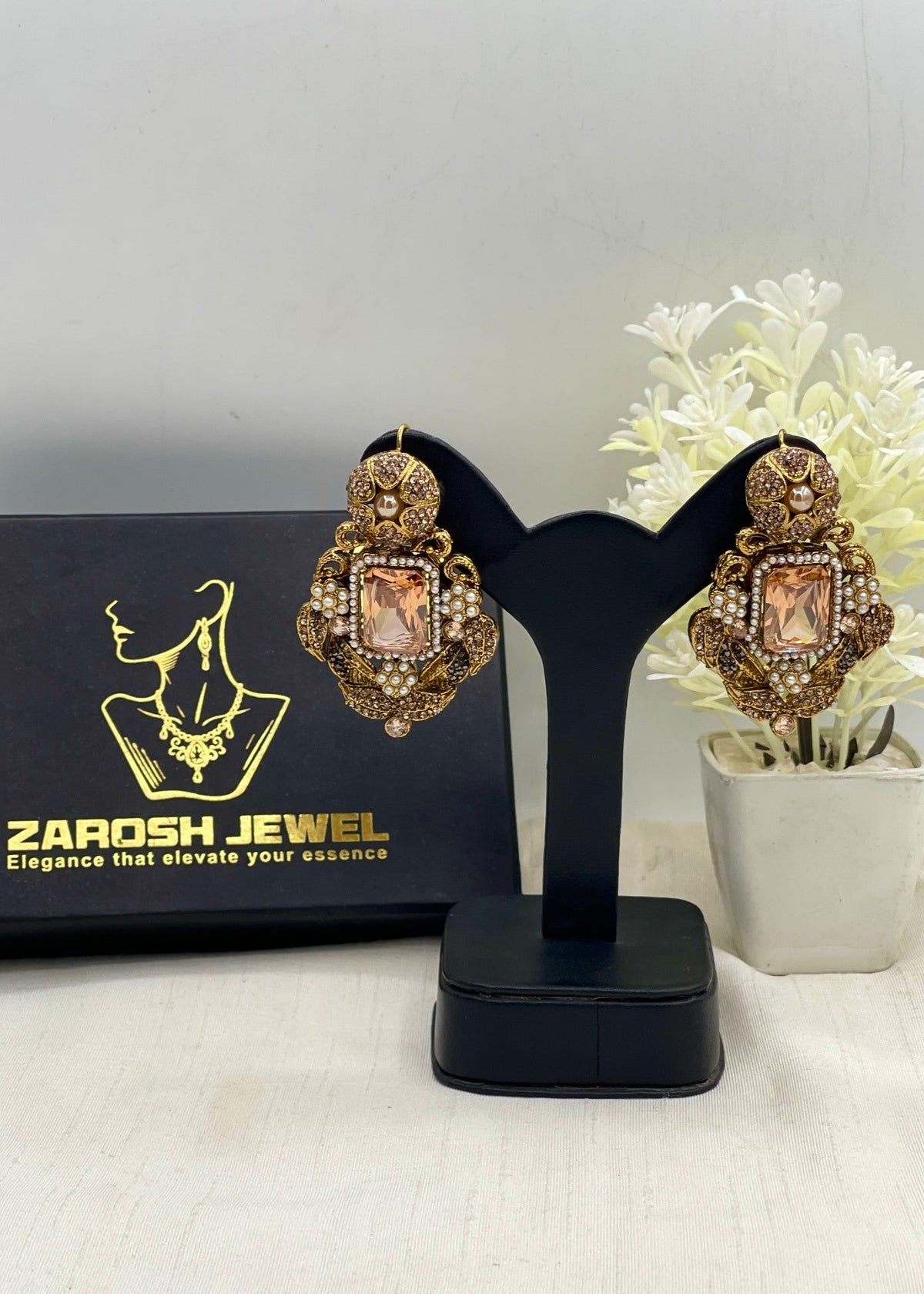 Shop the Jamiya Traditional Jhumka from Zarosh Jewel