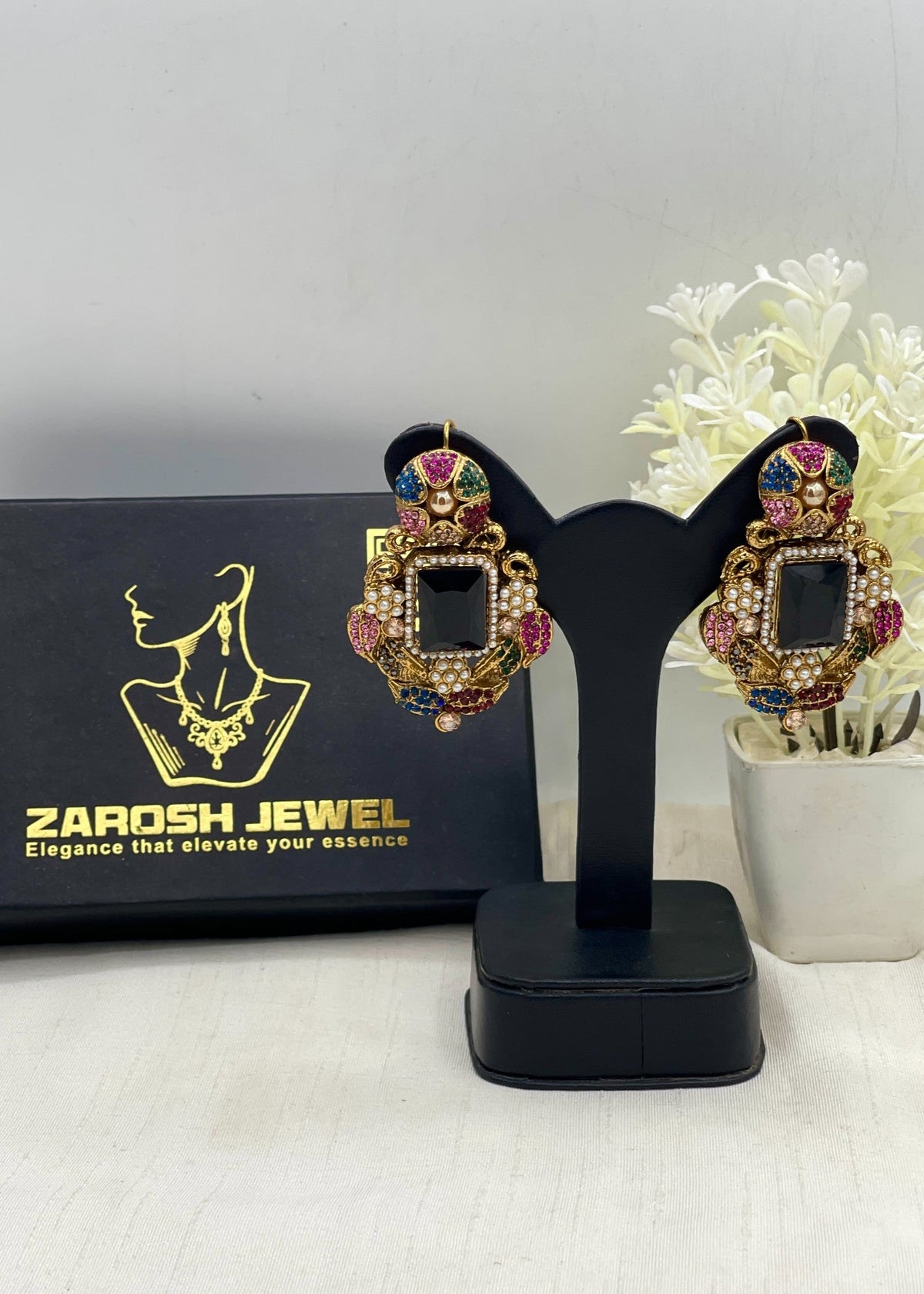 Shop the Jamiya Traditional Jhumka from Zarosh Jewel