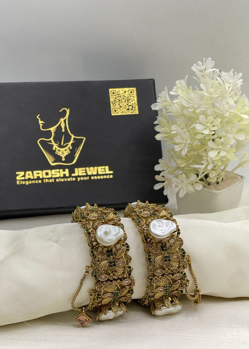 Shop the Jannah Openable Bangle from Zarosh Jewel