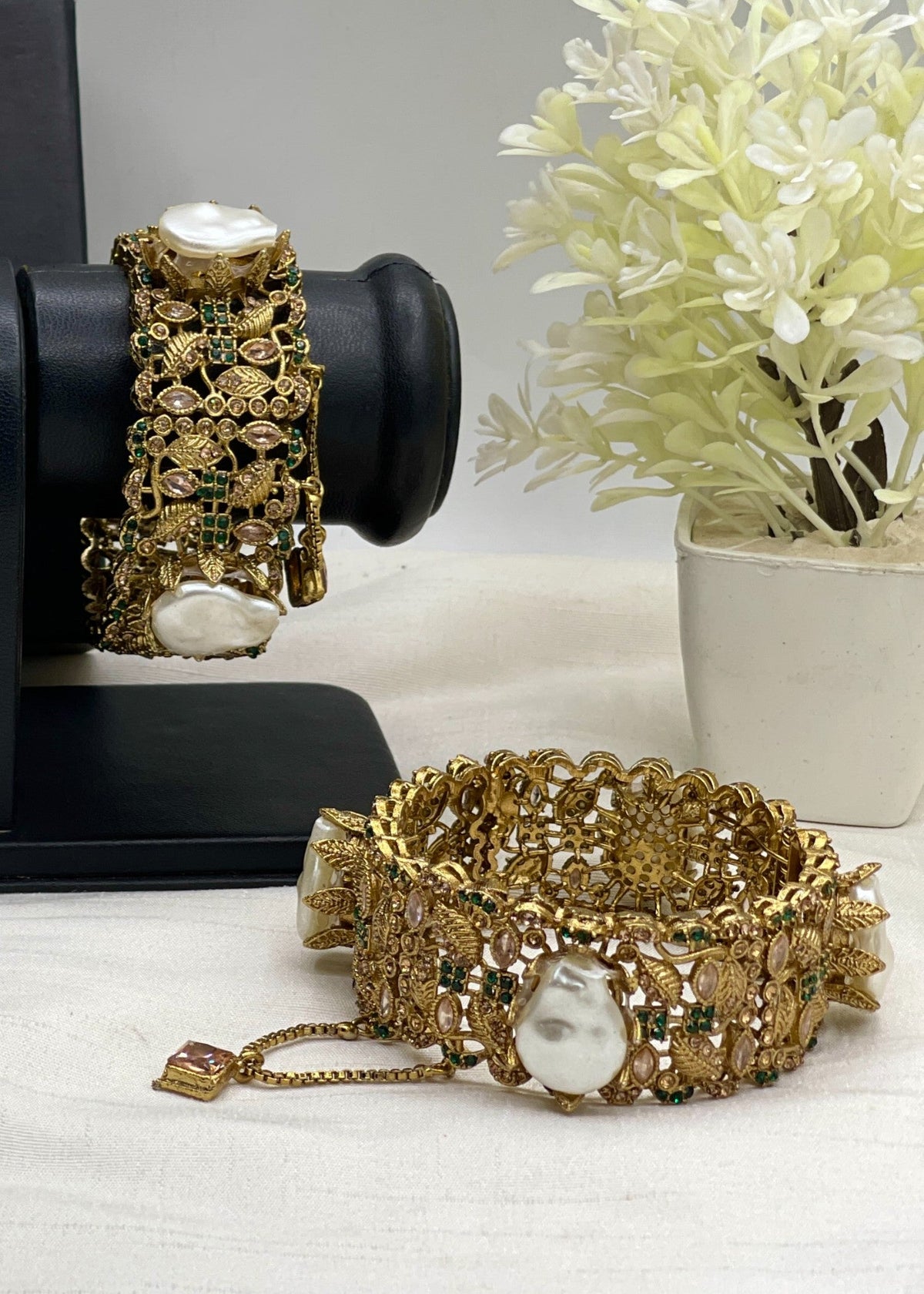 Shop the Jannah Openable Bangle from Zarosh Jewel