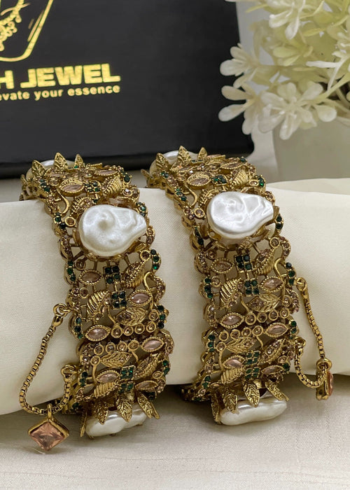Shop the Jannah Openable Bangle from Zarosh Jewel