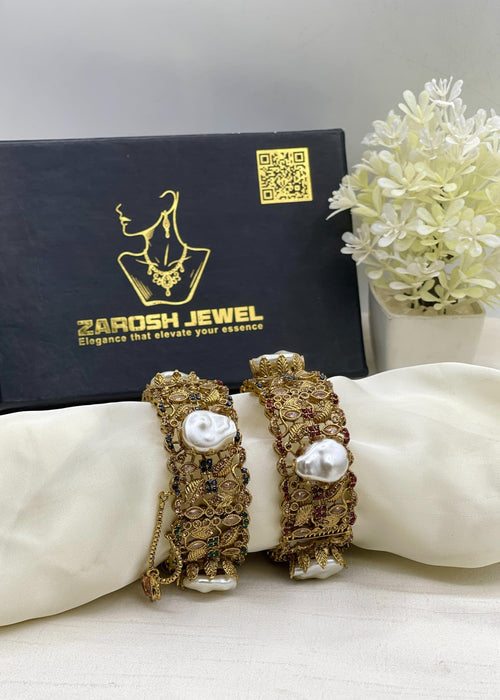 Shop the Jannah Openable Bangle from Zarosh Jewel