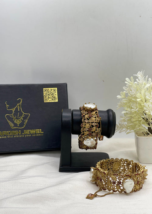 Shop the Jannah Openable Bangle from Zarosh Jewel