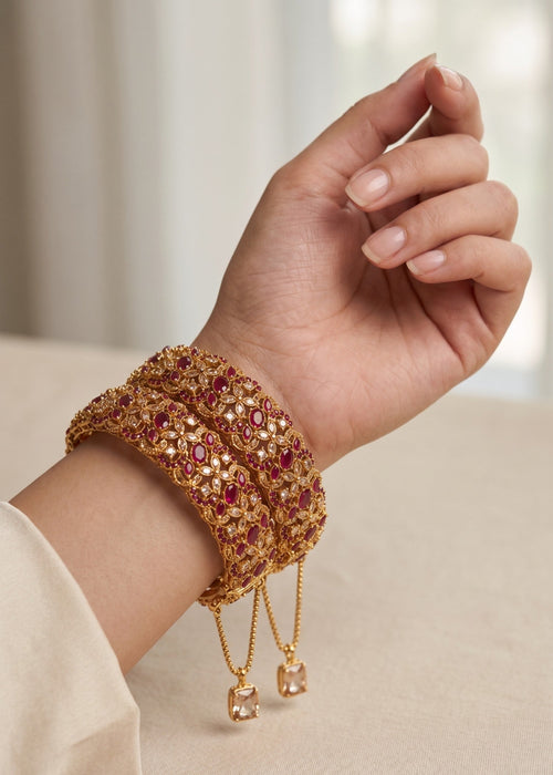 Shop the Jasmin Antique Kara Set from Zarosh Jewel