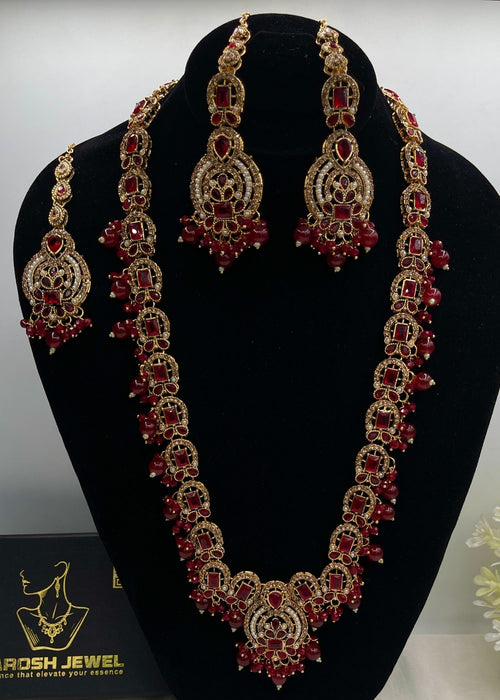 Shop the Jawaria Long Mala Set from Zarosh Jewel