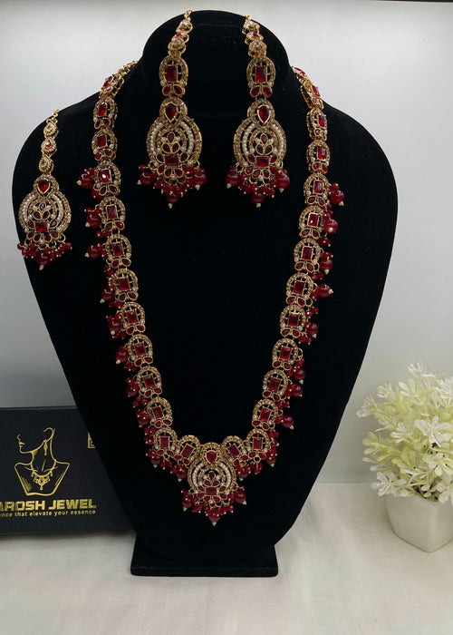 Shop the Jawaria Long Mala Set from Zarosh Jewel