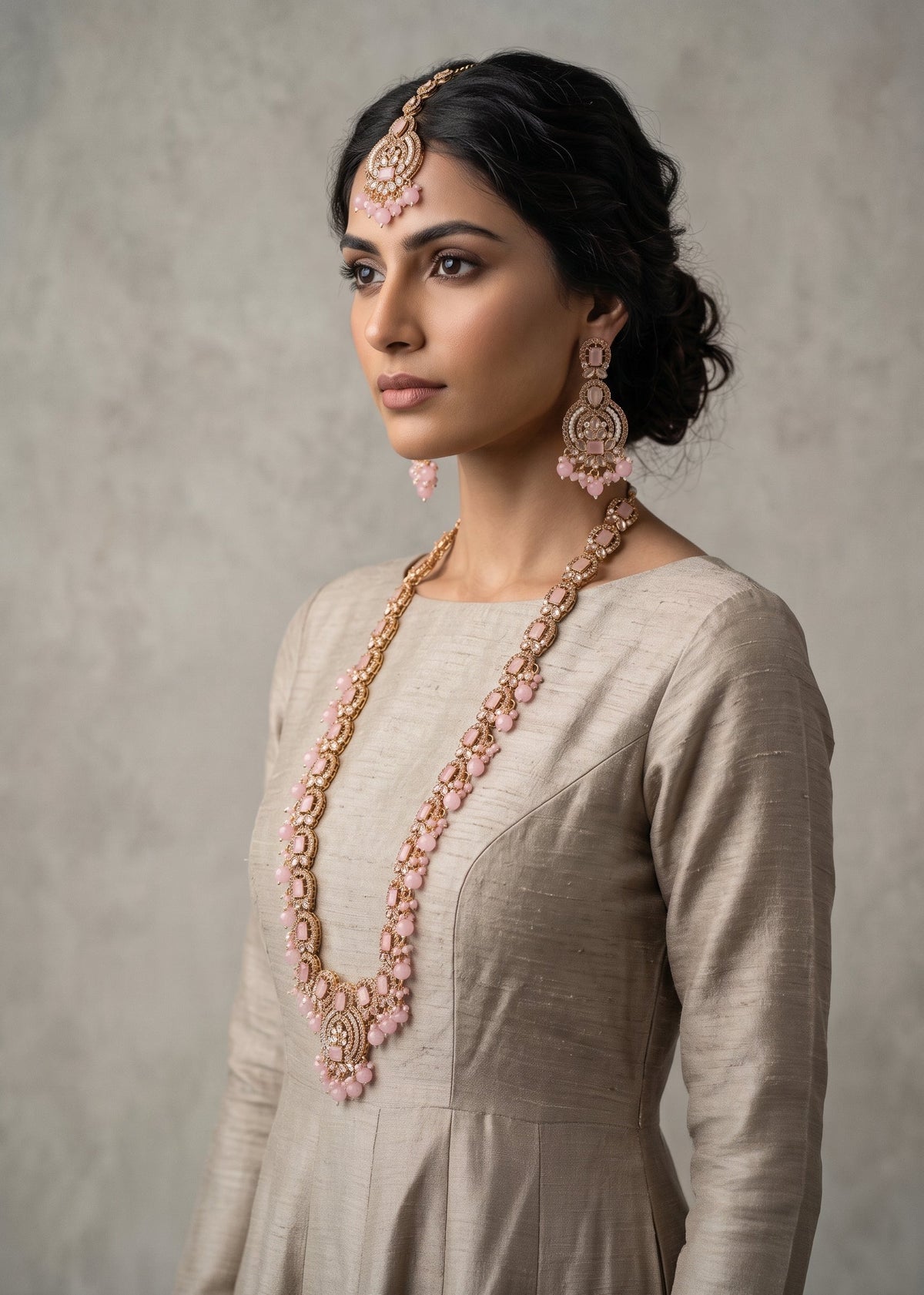 Shop the Jawaria Long Mala Set from Zarosh Jewel