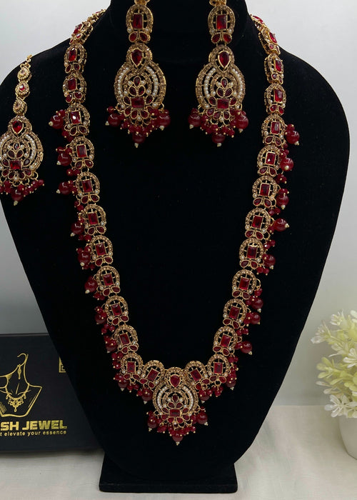 Shop the Jawaria Long Mala Set from Zarosh Jewel