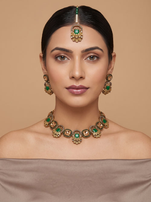 Shop the Jawayriya Heritage Necklace from Zarosh Jewel